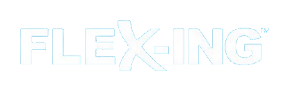 Flexing logo